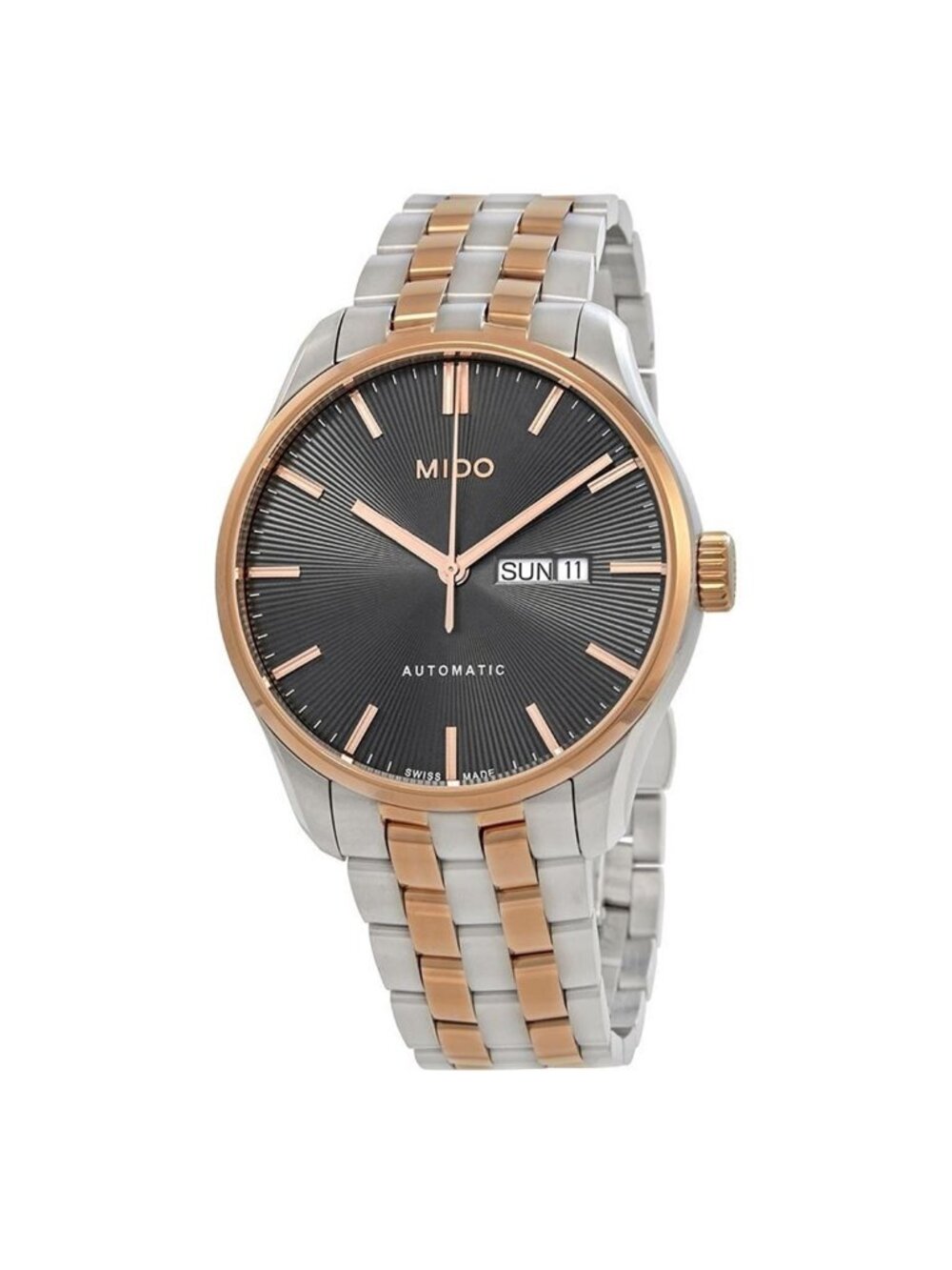 NWT Mido Belluna II Automatic Anthracite Dial Men's Watch M024.630.22.061.00